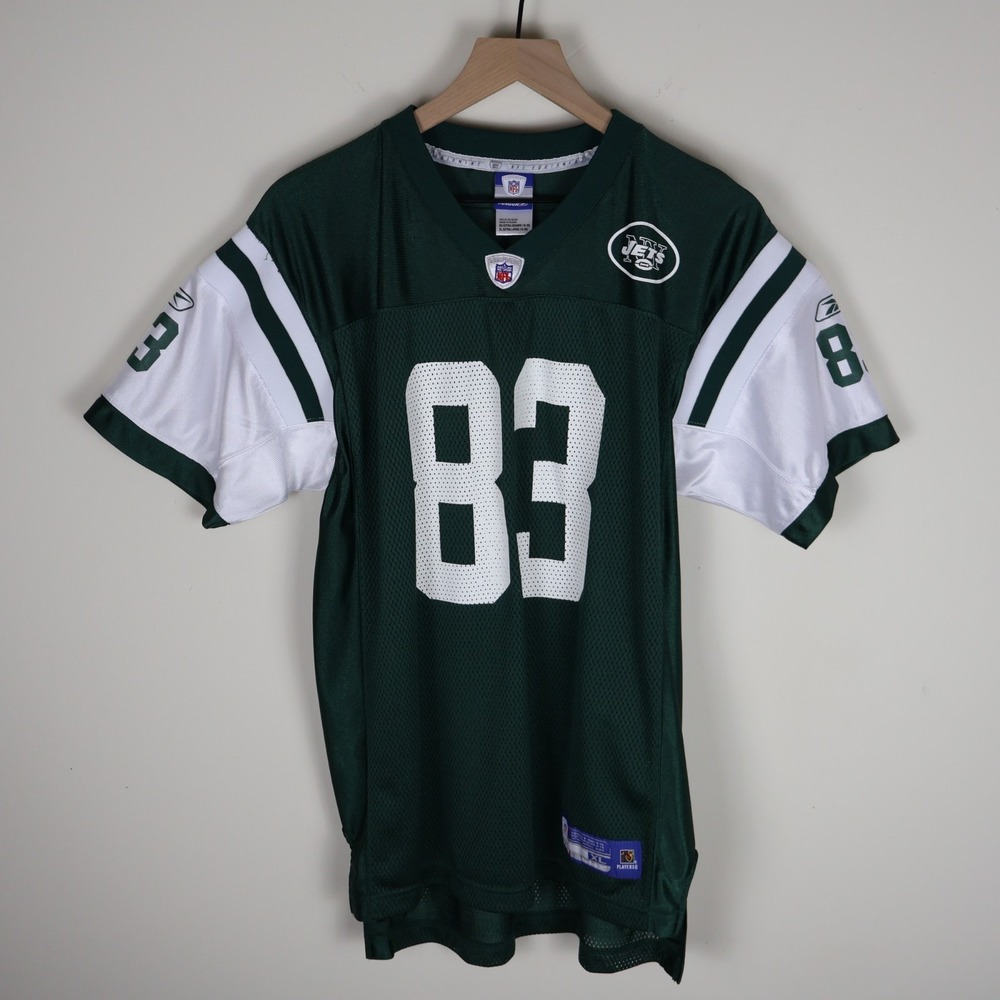 New York Jets Santana Moss NFL Reebok Jersey Youth XL 20.5x26.5
